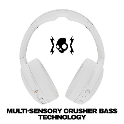 Skullcandy Crusher Evo Over-Ear Sound Isolating Bluetooth