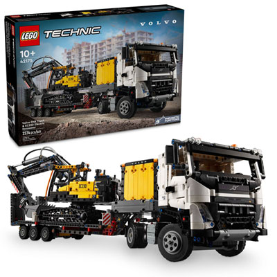 LEGO Technic: Volvo FMX Truck & EC230 Electric Excavator - 2274 Pieces (42175)