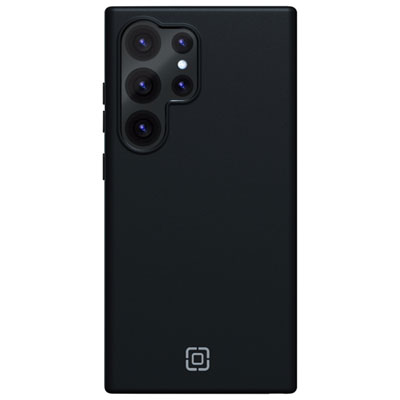 Étui Rigide Ajusté En Silicone Sensor D'incipio Avec Protecteur De Lentille Pour Galaxy S24 Ultra - Noir