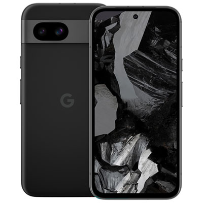 Freedom Mobile Google Pixel 8a 256GB - Obsidian - Monthly Tab Plan
