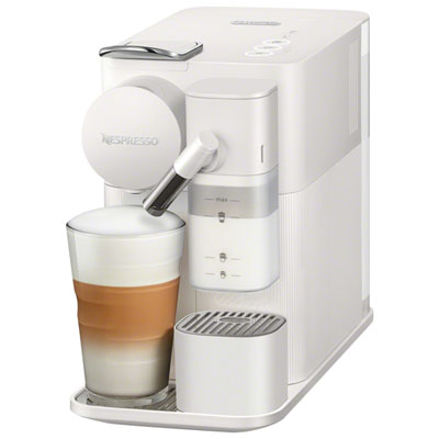 Image of Nespresso Lattissima One Espresso Machine with Milk Frother - White