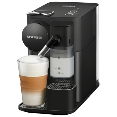 Image of Nespresso Lattissima One Espresso Machine with Milk Frother - Black