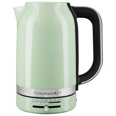 KitchenAid Programmable Electric Kettle - 1.7L - Pistachio It’s fast, simple to use and I love the illuminated temperature setting control