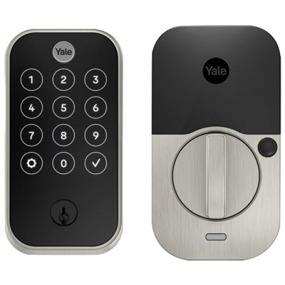 Yale Assure Lock 2 Touch Bluetooth Smart Lock with Key & Biometric Keypad - Nickel Great lock