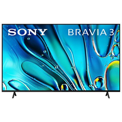 Sony Bravia 3 55" 4K UHD HDR LED Smart Google TV (K55S30B) - 2024 Sony 55 inch tv