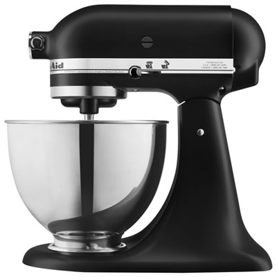 KitchenAid Deluxe Tilt-Head Stand Mixer - 4.5Qt - 300-Watt - Matte Black - Only at Best Buy Love