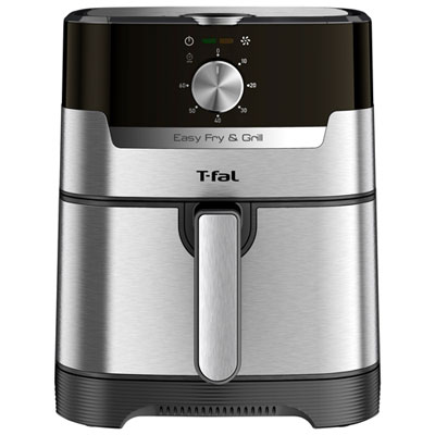 Image of T-Fal XL Air Fryer & Grill - 4.2L/4.4QT - Black Stainless Steel