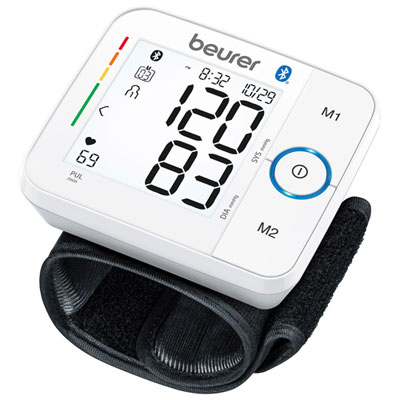 Image of Beurer Premium Wrist Blood Pressure Monitor with Smartphone App (BC54W)