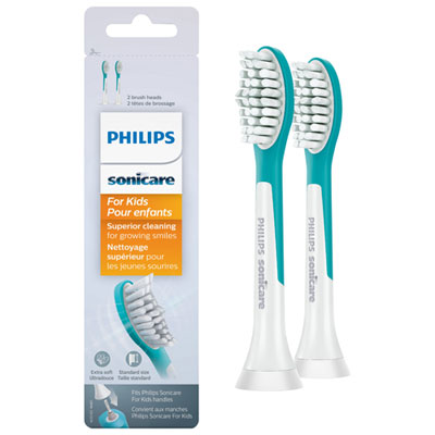 Philips Sonicare for Kids Replacement Toothbrush Heads - 2 Pack - White The products are great! We love Philips