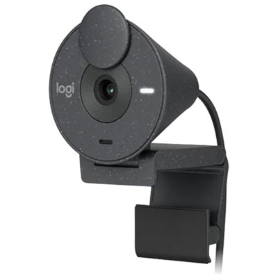 Caméra Web Hd Intégrale 1080P Brio 305 De Logitech Avec Microphone À Réduction Du Bruit 