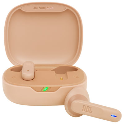 JBL Vibe Flex In-Ear True Wireless Earbuds - Beige 