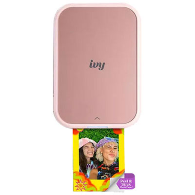 Open Box - Canon IVY 2 Mini Wireless Photo Printer - Blush Pink
