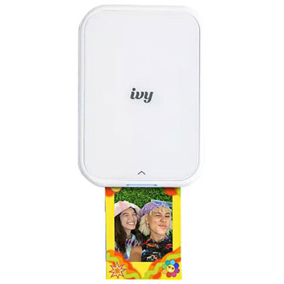 Open Box - Canon IVY 2 Mini Wireless Photo Printer - Pure White