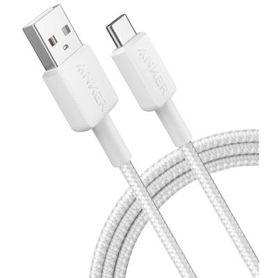 Anker Braided 1.8m (5.9 ft.) USB-A to USB-C Cable (A81H6H21-5) Good cable