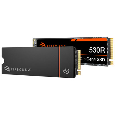 Disque Ssd Interne Nvme Pci-E Firecuda 530R De 4 To De Seagate (Zp4000Gm3A063) 