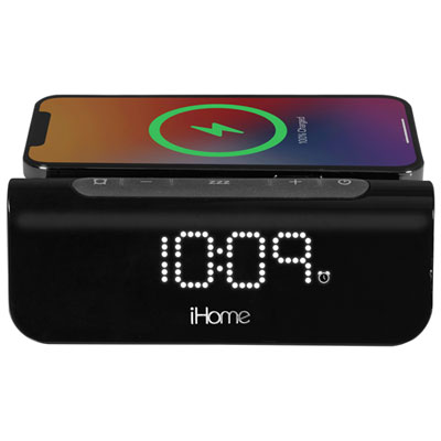 iHome iW23B 3-in-1 Alarm Clock with Magnetic Wireless Charging & USB-A/USB-C Ports [This review was collected as part of a promotion