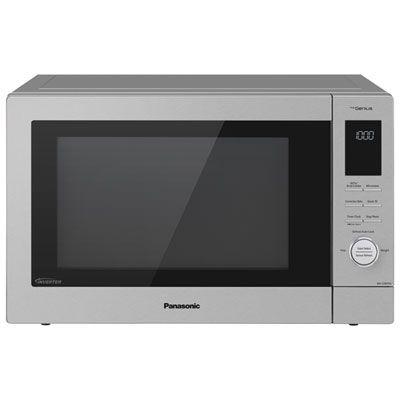 Panasonic Genius 1.2 Cu. Ft. Convection Microwave (NNCD87KSC) - Silver