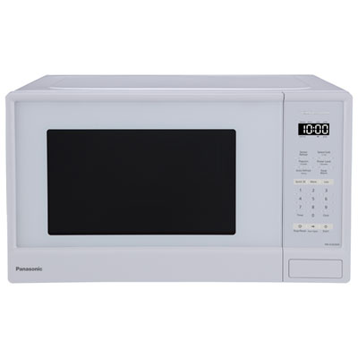 Panasonic Genius 1.3 Cu. Ft. Microwave (NNSU65NWC) - White