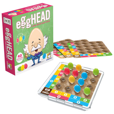 Brainwright eggHEAD Logic Puzzle - English