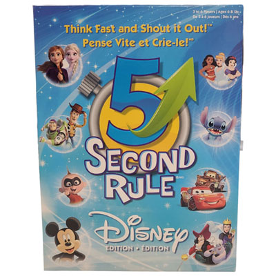 Playmonster 5 Second Rule - Disney Great game but does require some Disney knowledge