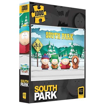 USAopoly South Park Paper Bus Stop - 1000 Pieces