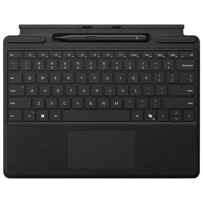 "Microsoft Surface Pro Keyboard with Slim Pen for Surface Pro 13"" / Pro (11th Edition) / Pro 8 / Pro 9 - Black - En"