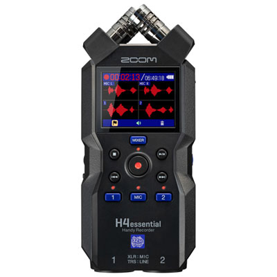 Zoom H4 Essential 4-Track Digital Recorder - Black