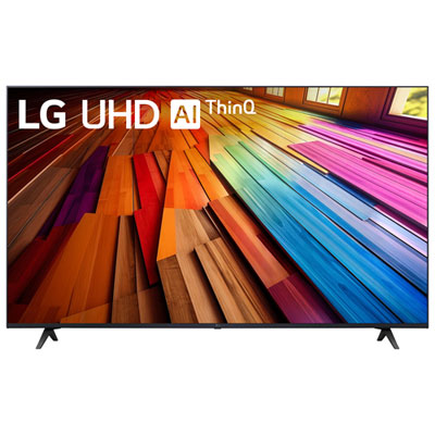 "LG 65"" UT8000 4K UHD HDR10 Pro LED webOS 24 Smart TV (65UT8000PUA) - 2024 - Great for Movies & Gaming - Only at Best Buy"