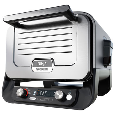 Ninja Woodfire 8-in-1 Electric Outdoor Oven with Premium Cover - Grey Absolutely love it