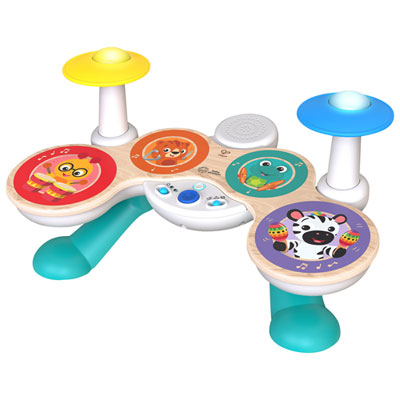 Baby Einstein + Hape Together in Tune Connected Magic Touch Drums Great Looking & Well Made Toy Drumset