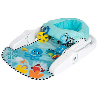 Baby Einstein Ocean Explorers Sea of Support 2-in-1 Floor Seat For babies that can’t quite sit up alone yet this is perfect