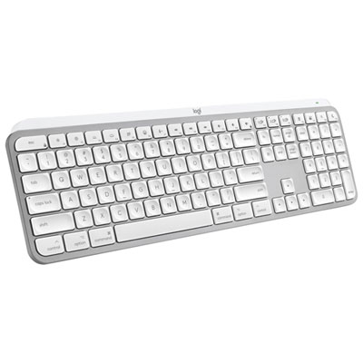 Logitech MX Keys S Wireless Backlit Keyboard for Mac/Ipad - Pale Grey - Only at Best Buy I Love This Keyboard