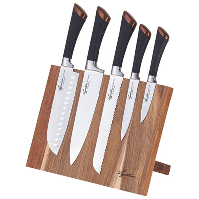 Lagostina Bronze Elegance 6-Piece Knife Set (L415301406) (This review was collected as part of a promotion