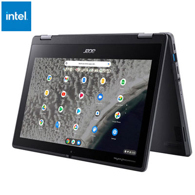 "Open Box - Acer 11.6"" Touchscreen Chromebook - Black (Intel Celeron N4500/128GB/8GB RAM/Chrome OS)"