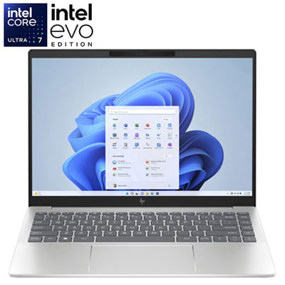 Open Box - HP Pavilion Plus 14" Laptop - Natural Silver Aluminum (Intel Evo Core Ultra 7 155H/1TB SSD/32GB RAM/Win11)