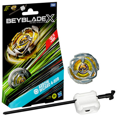 Beyblade X Arrow Wizard 4-80B Starter Pack My son absolutely loves it ! My husband and I enjoyed this toy as well it