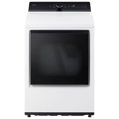 LG 7.3 Cu. Ft. Electric Dryer (DLE8400WE) - Alpine White