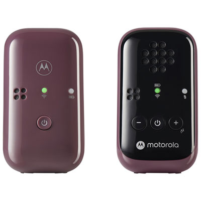 Motorola Portable Audio Travel Baby Monitor (PIP12) - 2 Pack - Purple/Black Best monitor!