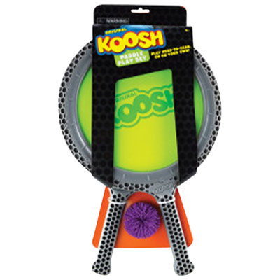 PlayMonster Koosh Paddle Play Set (9208) - English The Koosh paddle play set is so much fun for kids and adults