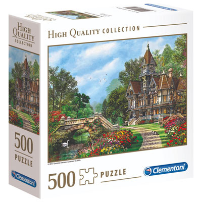 Clementoni High Quality Collection: Cottage Square Box Puzzle (97324) - 500 Pieces