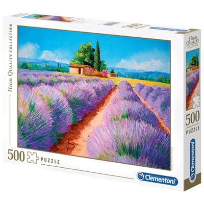 Clementoni High Quality Collection: Lavender Scent Puzzle (35073) - 500 Pieces