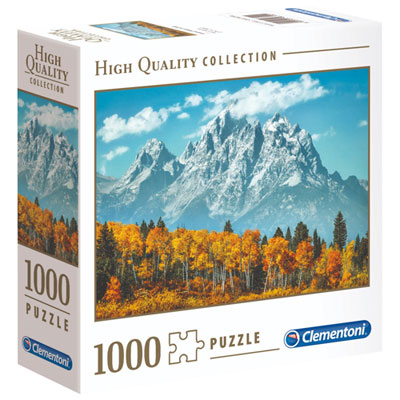 Clementoni High Quality Collection: Grand Teton In Fall Square Box Puzzle (96700) - 1000 Pieces