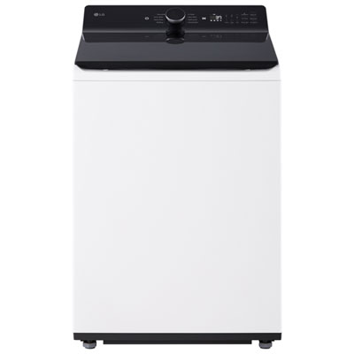 LG 6.1 Cu. Ft. High Efficiency Top Load Washer (WT8405CW) - Alpine White Happy with my purchase of the LG