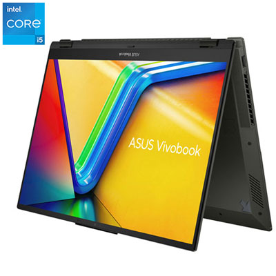 "ASUS Vivobook S 16 Flip 16"" Touchscreen Laptop - Intel Core i5-13500H - 16GB DDR4 - 1TB SSD - Windows 11 Home - Midnight Black"