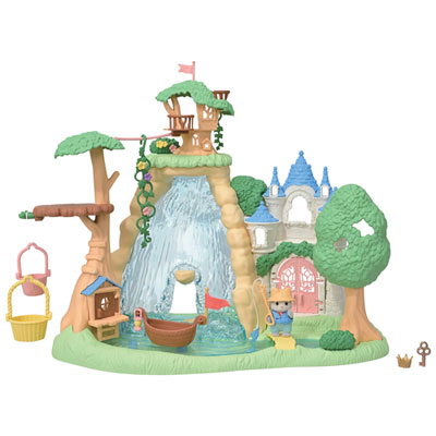 Calico Critters Secret Forest Falls Playset Adorable Gift!