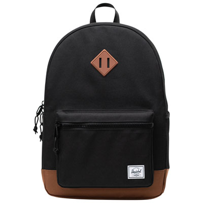 Herschel Supply Co. Heritage Youth 13" 26L Laptop Backpack - Black/Saddle Brown