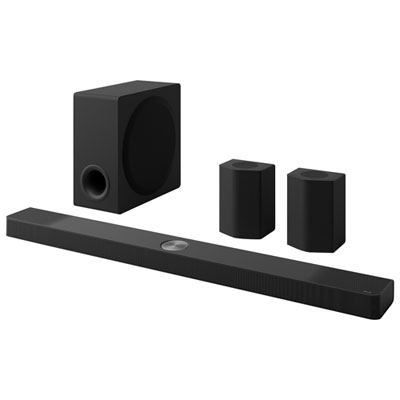 LG S95TR 810-Watt 9.1.5 Channel Sound Bar with Wireless Subwoofer & Rear Speakers Great Items, best deal!