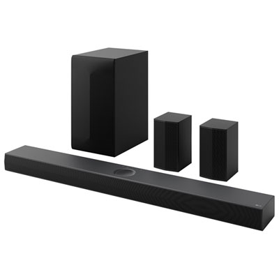 LG S70TR 500-Watt 5.1.1 Channel Sound Bar with Wireless Subwoofer & Rear Speakers Love the way it sounds in my home