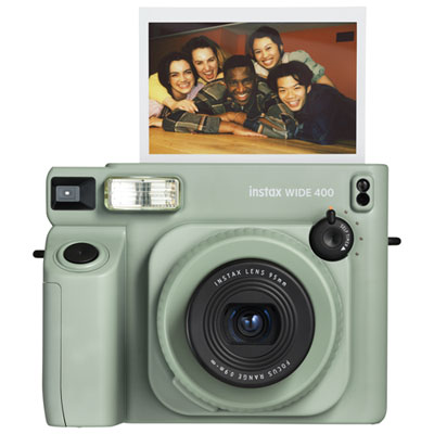 Fujifilm Instax Wide 400 Instant Camera - Green HUGE instant camera with a learning  curve