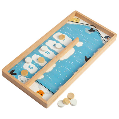 Bigjigs Wooden Ice Puck Game